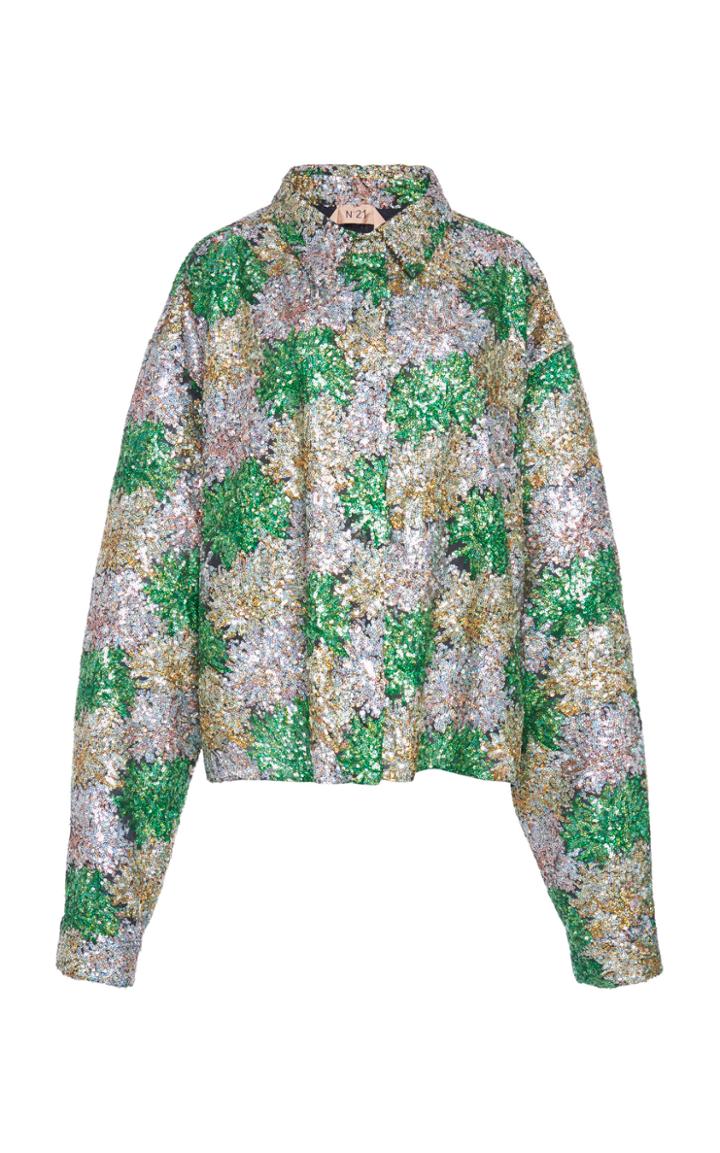 Moda Operandi N21 Sequined Top