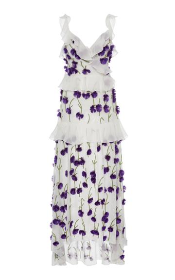 Moda Operandi Alexis Celestin Flower Dress Size: S