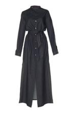 Martin Grant Denim Long Sleeve Shirt Dress