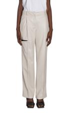 Moda Operandi Boyarovskaya Faux Leather Straight-leg Pants