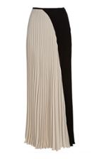 Noon By Noor Avalon Pleated Color Block Maxi Skirt