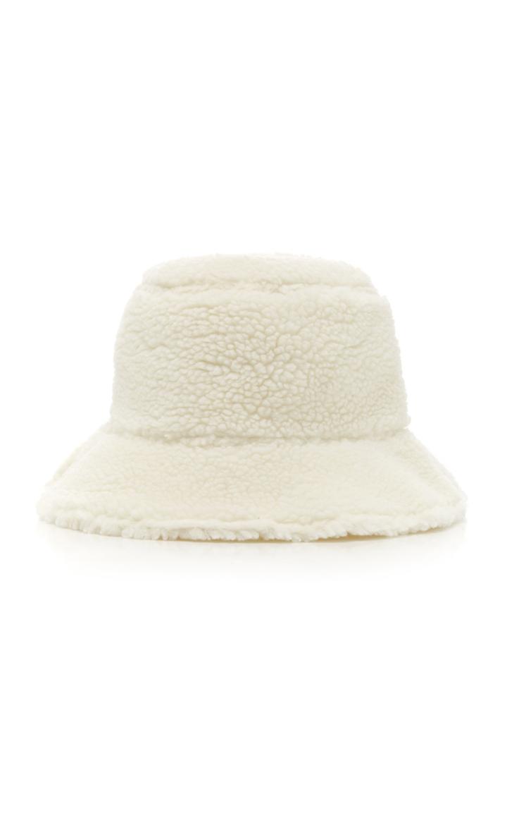 Avenue Billie Reversible Faux Shearling Bucket Hat