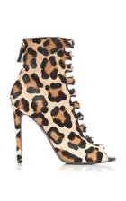 Giambattista Valli Leopard Booties