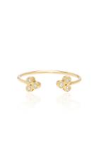 Zoe Chicco 14k Open Tiny Trio Diamond Ring