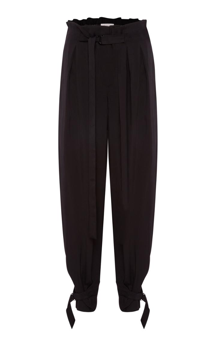Lee Mathews Nora Pleated Pant With Ties