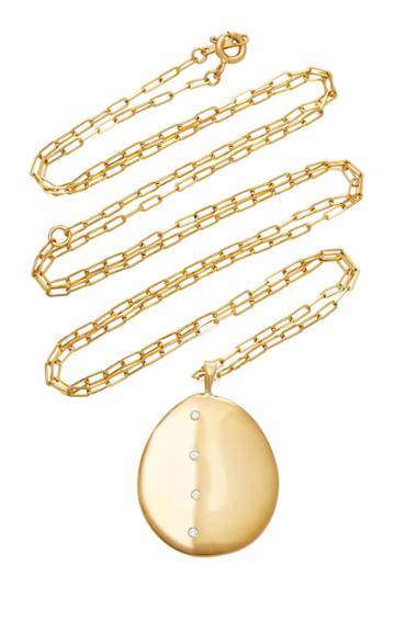 Cvc Stones 18k Gold And Diamond Necklace