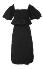 Brock Collection Doris Puff Sleeve Dress