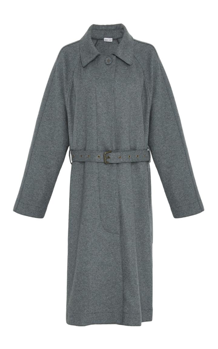 Tomas Maier Wool Belted Trench
