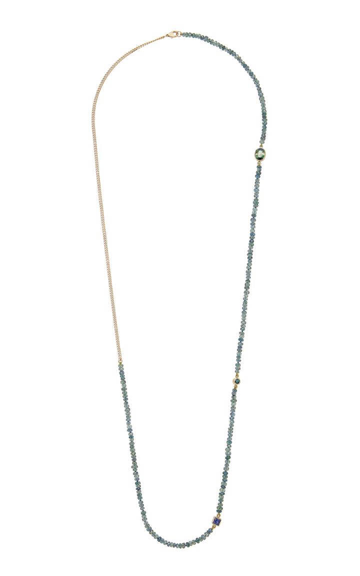 Objet-a The Blue Hour Purple Sapphire Necklace