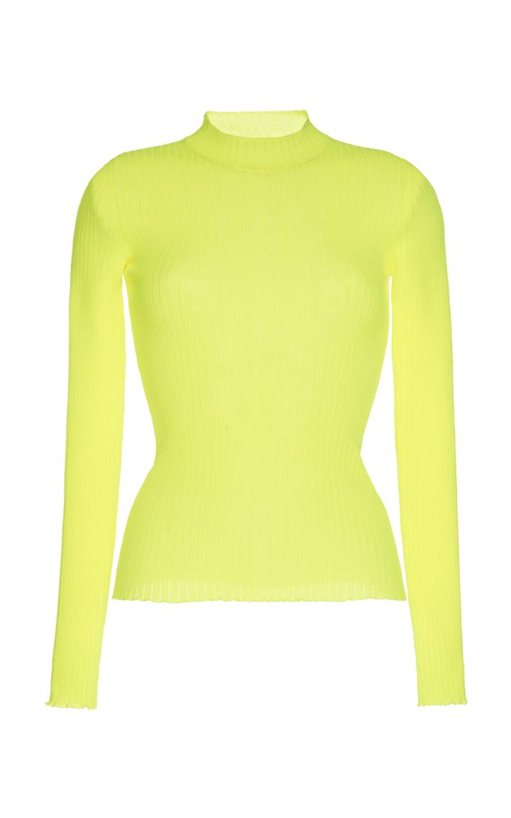 Msgm Knit Long Sleeve Shirt