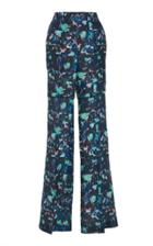 Cyclas Printed Silk-blend Wide-leg Pants