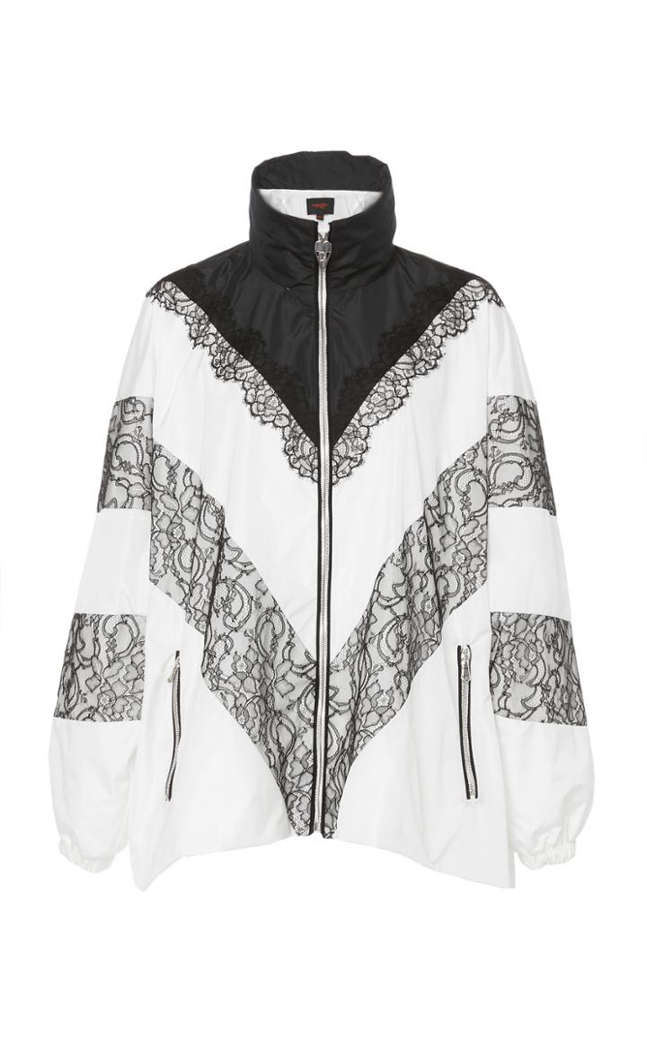 Giambattista Valli Oversized Lace Jacket