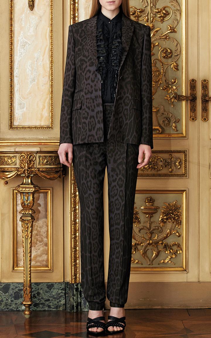 Roberto Cavalli Leopard Print Pant