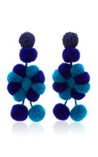 Nannacay Blue Iris Earrings