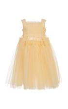 Moda Operandi Molly Goddard Jamila Smocked Tulle Dress Size: 12