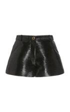 Moda Operandi Brandon Maxwell Tweed Mini Shorts Size: 0