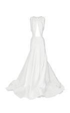 Maticevski Crystallize Cutout Satin Gown