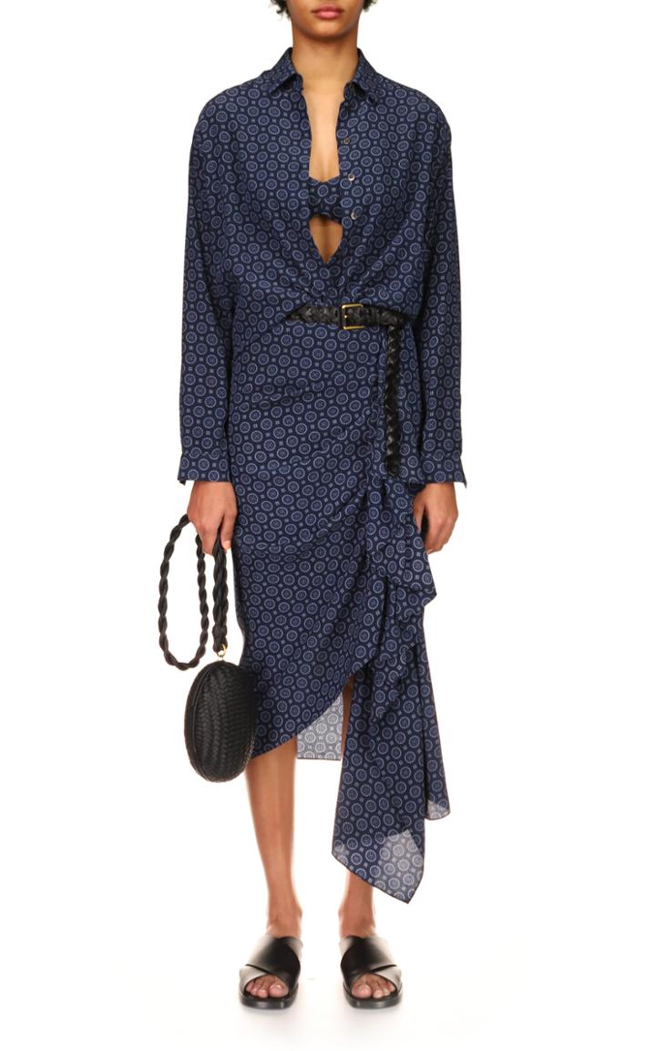 Moda Operandi Michael Kors Collection Dolman-sleeve Silk Shirt