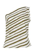 Martin Grant One-shoulder Cotton Top