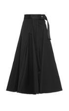 Moda Operandi Prada Gabardine A-line Skirt