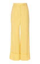 Sara Battaglia Sherbet Cuffed Culotte