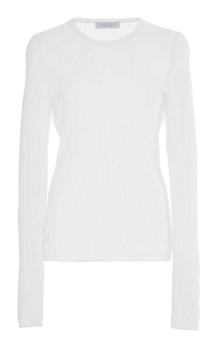 Gabriela Hearst Browning Cashmere-silk Blend Sweater