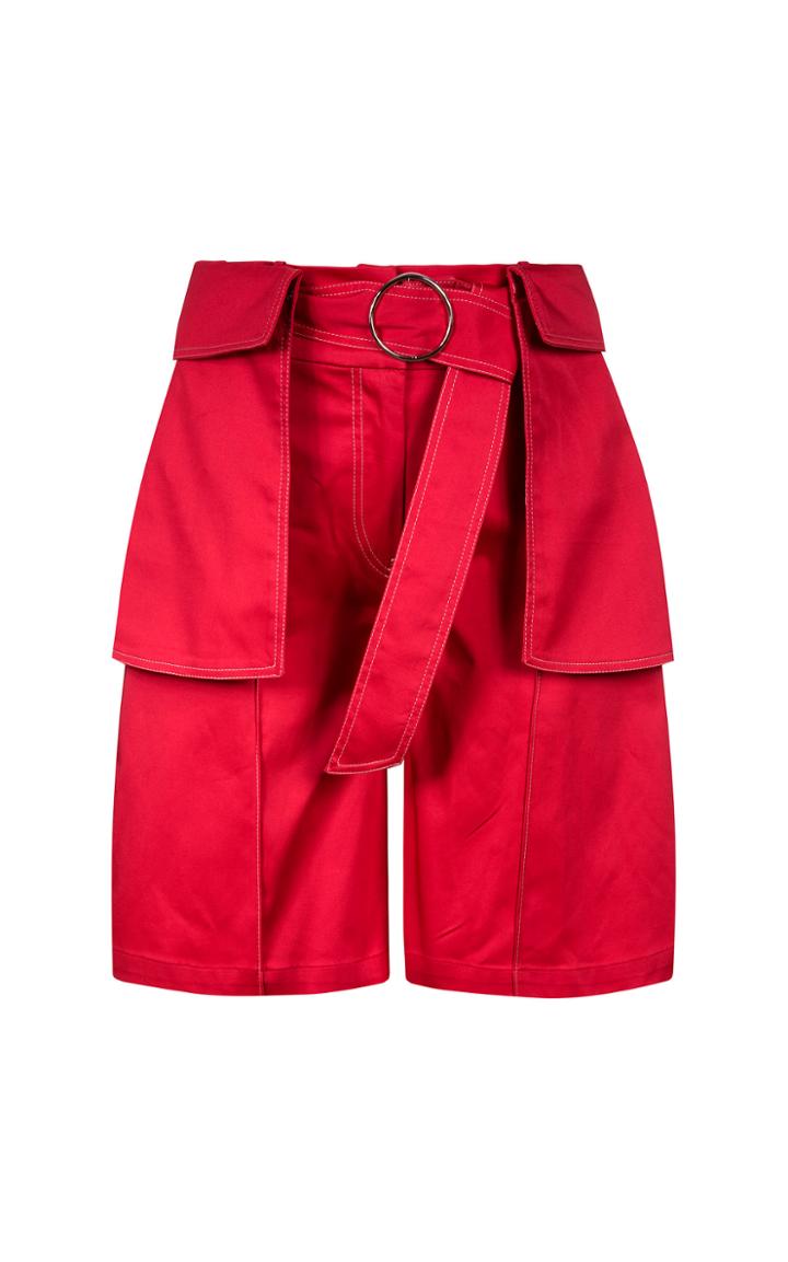 Moda Operandi Mykke Hofmann Heda Cotton Flap Shorts Size: Xxs