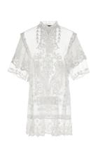 Isabel Marant Satia Lace-detail Cotton Dress