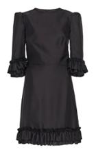 The Vampire's Wife Festival Ruffled Taffeta Mini Dress Size: 12