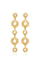 Sethi Couture Dunes 18k Yellow-gold And Diamond Drop Earrings