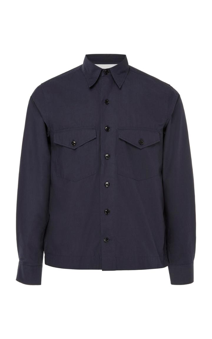 Officine Gnrale Martin Poplin Button Up Shirt