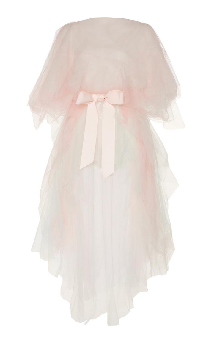 Huishan Zhang Brooke Layered Tulle Midi Dress