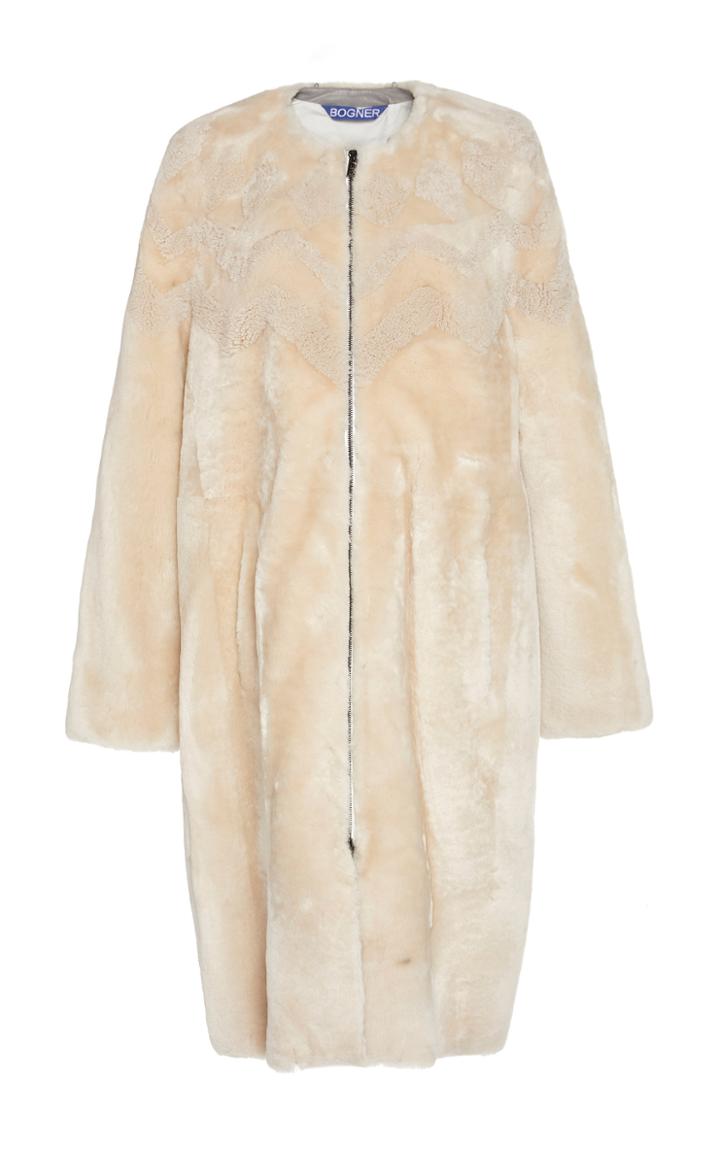 Bogner Sport Saide Shearling Coat Size: 4