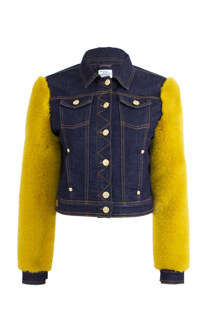 Baum Und Pferdgarten Bron Fur Sleeve Jacket