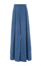 Carolina Herrera Wide Legged Denim Trousers