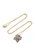 Sorellina Hail Storm Fiore White Diamond Pendant Necklace