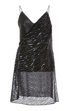 Jeffrey Dodd Asymmetric Leather Bodice Tunic