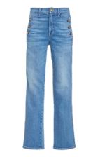 Moda Operandi Veronica Beard Carolyn Button-detailed Kick Flare Jeans