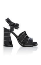 Proenza Schouler Patent-leather Platform Sandals