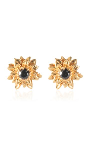 Bernard James Helios 14k Yellow Gold Diamond Earrings