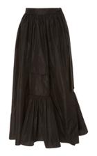 Jonathan Cohen Taffeta Silk Wrap Skirt
