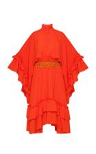 Marianna Senchina Red Gypsy Sleeve Dress