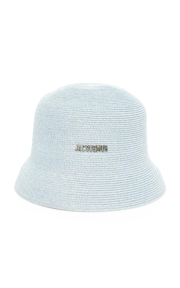 Jacquemus Le Bob Manosque Woven Bucket Hat