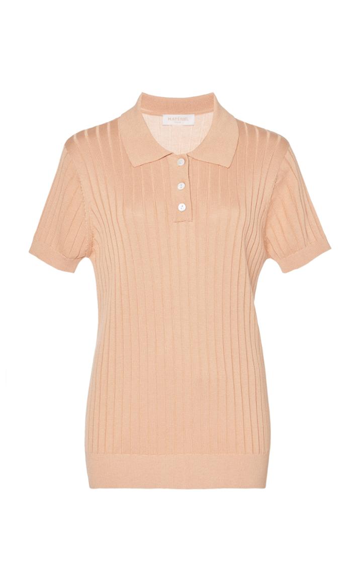 Moda Operandi Matriel Knit Polo Top