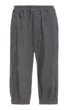 By Walid Orson Printed Twill Cropped Pants