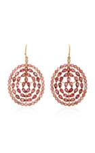 Misahara Plima Prime 18k Rose Gold And Tourmaline Earrings