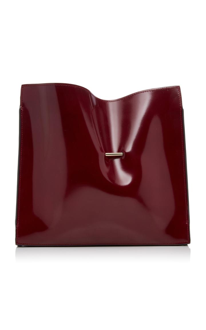 Khaore Cabinet Patent Leather Clutch