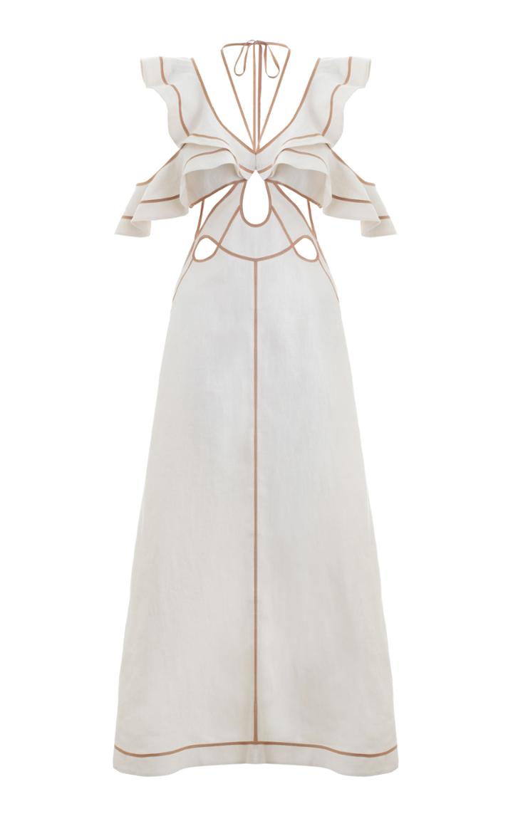 Zimmermann Painted Heart Flutter Dress