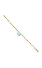 Jill Heller Vintage Vintage Unsigned 18k Gold And Aquamarine Necklace