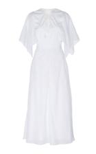 Noon By Noor Todd Yoke Front Cotton Midi Dress